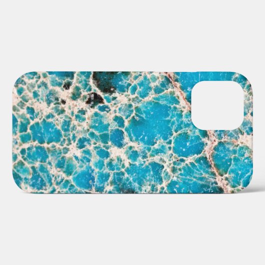 Gemstone Series - Turquoise Roadmap Case-Mate iPhone Case (Achterkant (horizontaal))