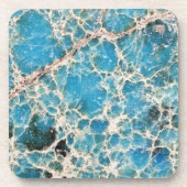 Gemstone Series - Turquoise Roadmap Drankjes Onderzetter (Voorkant)