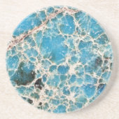 Gemstone Series - Turquoise Roadmap Zandsteen Onderzetter (Voorkant)