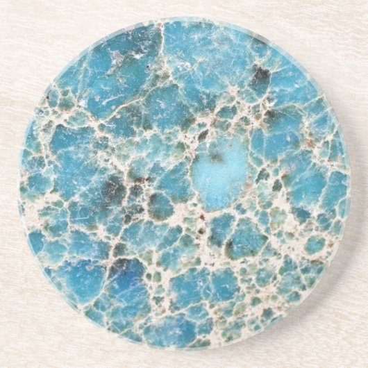 Gemstone Series -  Turquoise Zandsteen Onderzetter (Voorkant)