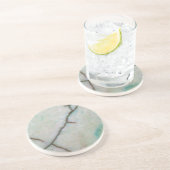 Gemstone Series - Veined Italy Marble Zandsteen Onderzetter (Zijkant)