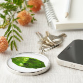 Gemstone Sleutelhanger Green Peridot (Zijkant)