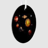 Gemstone Solar-systeem Ornament (voorkant)