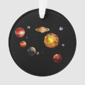Gemstone Solar-systeem Ornament (voorkant)
