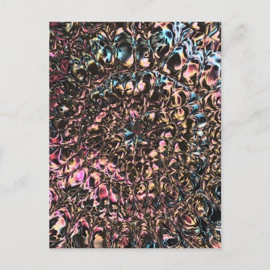 Gemstone Spiral Briefkaart (Voorkant)
