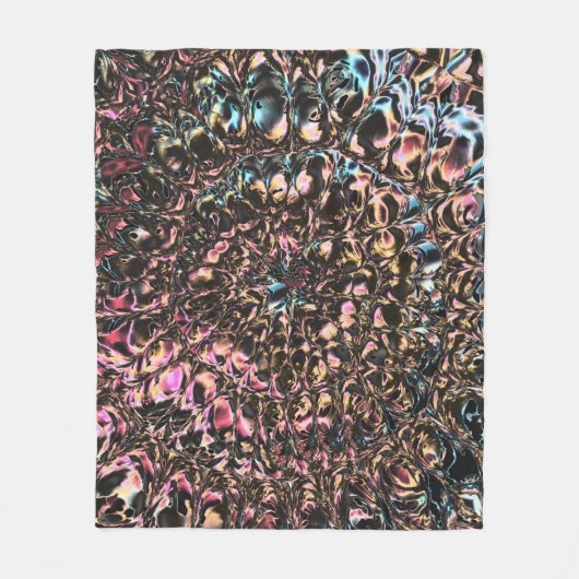 Gemstone Spiral Fleece Deken (Voorkant)