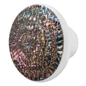 Gemstone Spiral Keramische Knop (Rechts)