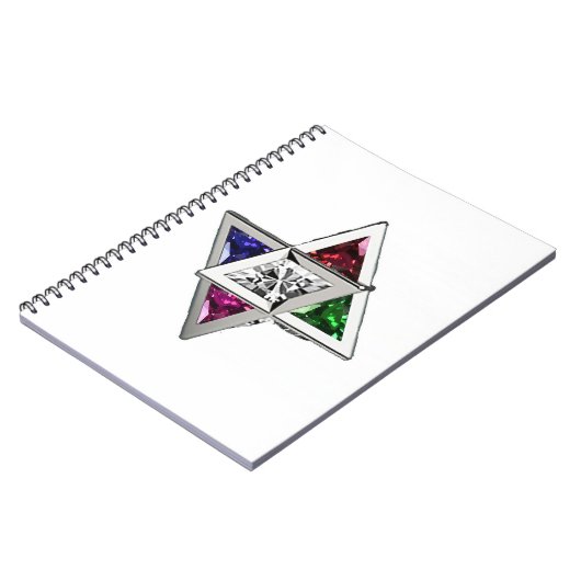 Gemstone Star Notitieboek (Linkerzijde)