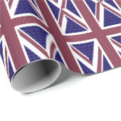 Gemstone Union Jack – British Flag Cadeaupapier (Rol Hoek)
