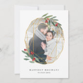 Gemstone | Vakantieknopkaart Feestdagenkaart (Voorkant)