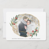 Gemstone | Vakantieknopkaart Feestdagenkaart (Voorkant)