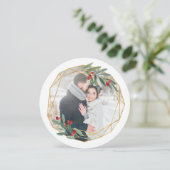 Gemstone | Vakantieknopkaart Feestdagenkaart (Staand voorkant)