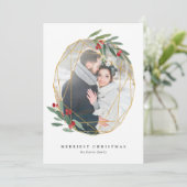 Gemstone | Vakantieknopkaart Feestdagenkaart (Staand voorkant)