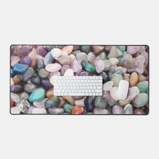 Gemstones Crystals Pebbles Bureaumat (Keyboard & Muis)