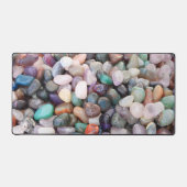 Gemstones Crystals Pebbles Bureaumat (Voorkant)