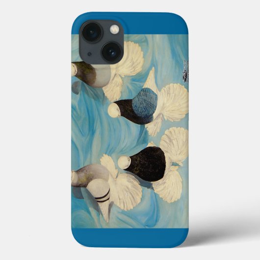 Gemufferde tumblers Vier Case-Mate iPhone Case (Achterkant)