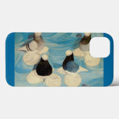 Gemufferde tumblers Vier Case-Mate iPhone Case (Achterkant (horizontaal))