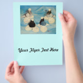 Gemufferde tumblers Vier Flyer (Hand)