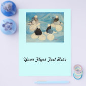 Gemufferde tumblers Vier Flyer (Enkel)