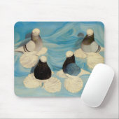 Gemufferde tumblers Vier Muismat (Met muis)