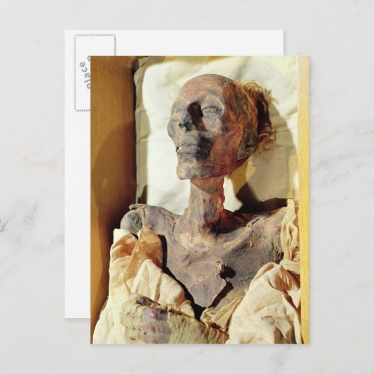 Gemummificeerd lichaam van Ramesses II gevonden in Briefkaart (Voorkant / Achterkant)