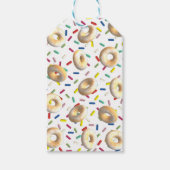 Gemustde Donuts en regenboogsprinken Cadeaulabel (Voorkant)