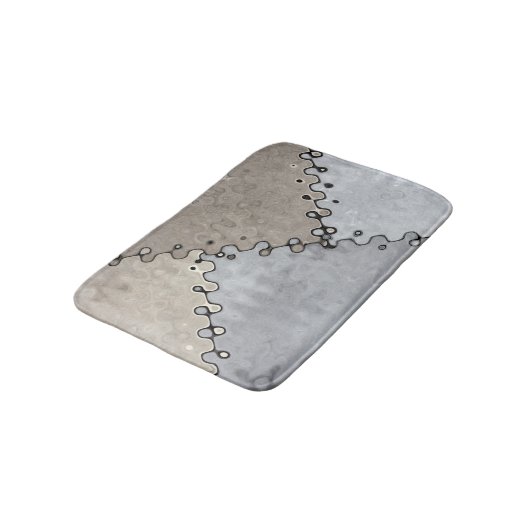 Gemuteerde aartafonen badmat (Gekanteld)