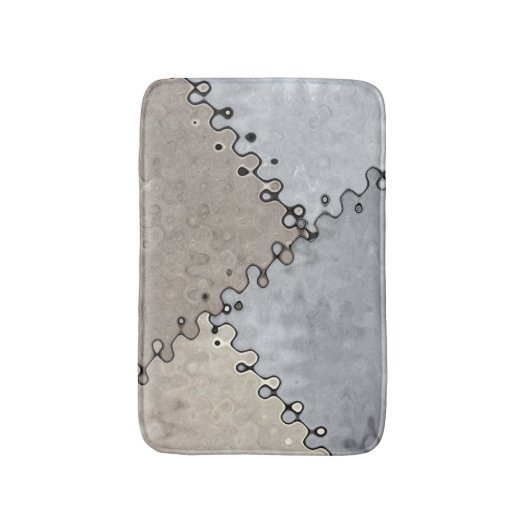 Gemuteerde aartafonen badmat (Voorkant Verticaal)