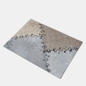 Gemuteerde aartafonen deurmat (Schuin)