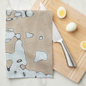 Gemuteerde aartafonen theedoek (Quarter Fold)