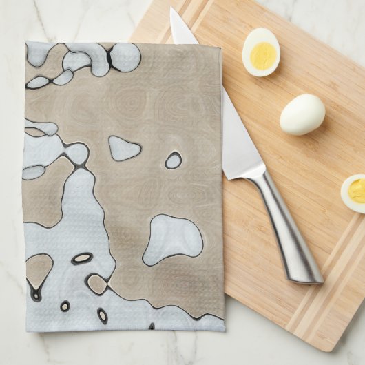 Gemuteerde aartafonen theedoek (Quarter Fold)