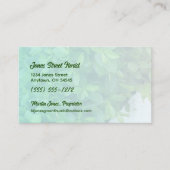 Gemuteerde Greenery met de Gepersonaliseerde Code Visitekaartje (Voorkant)