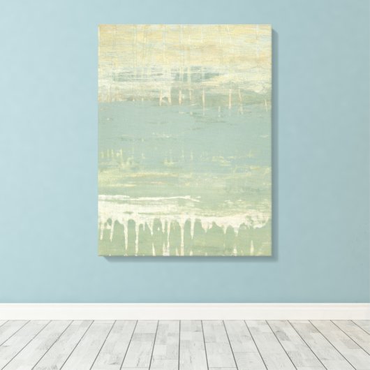 Gemuteerde horizon canvas afdruk (Insitu (Houten vloer))