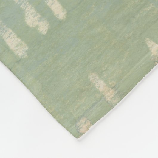 Gemuteerde horizon fleece deken (Hoek)