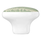 Gemuteerde horizon keramische knop (Zijkant)