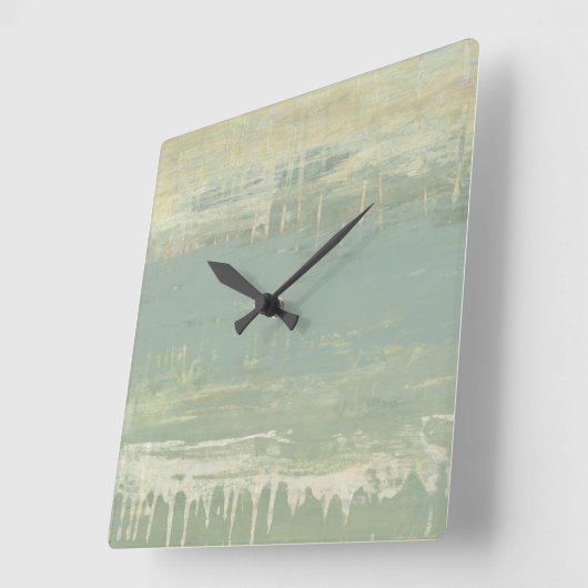 Gemuteerde horizon vierkante klok (Hoek)