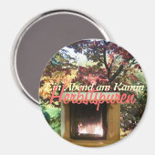 Gemütlicher Abend am Kamin Magneet (Voorkant / Achterkant)