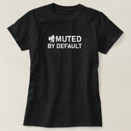 Gemutst door standaard minimalistisch T-shirt - Au