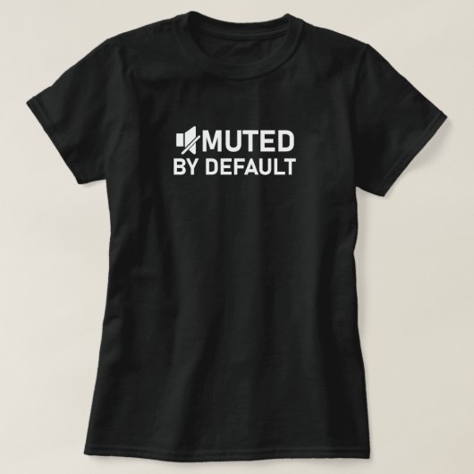 Gemutst door standaard minimalistisch T-shirt - Au (Design voorkant)