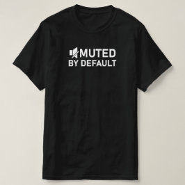 Gemutst door standaard minimalistisch T-shirt - Au