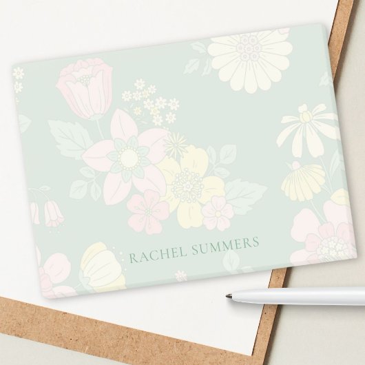 Gemutte moderne Boho Bloemen Kleurrijk Post-it® Notes