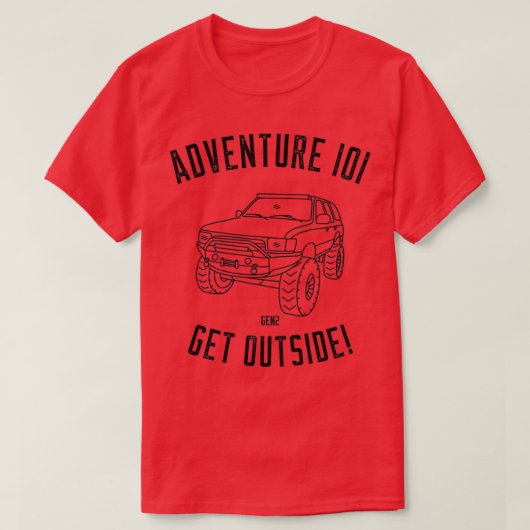 Gen2 4Runner T-shirt (Design voorkant)