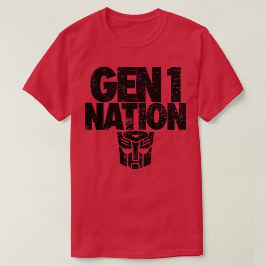 GEN 1 NATION Autobots T-shirt (Design voorkant)