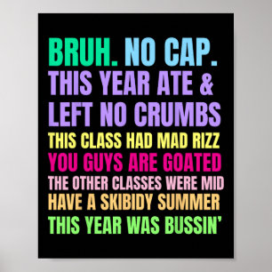 Gen A Slang Leraren Gelukkige Laatste Schooldag 20 Poster