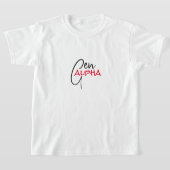 Gen. ALPHA Kinder T-Shirt (Laagn)