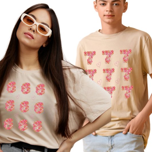 Gen Alpha Meme 6 7 Matching T-shirt