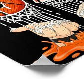 Gen Alpha Slang Kids 67 Basketball Ice Cream Drip  Poster (Hoek)