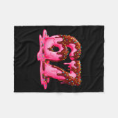 Gen Alpha Slang Kids 67 Ice Cream Drip Six Seven  Fleece Deken (Voorkant (Horizontaal))