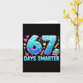 Gen Alpha Slang Kids 67 Teacher Students 67 Days S Kaart (Gele Bloem)