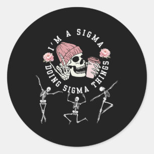 Gen Alpha Slang Sigma Gyatt Rizz Skibidi No Pet I' Ronde Sticker